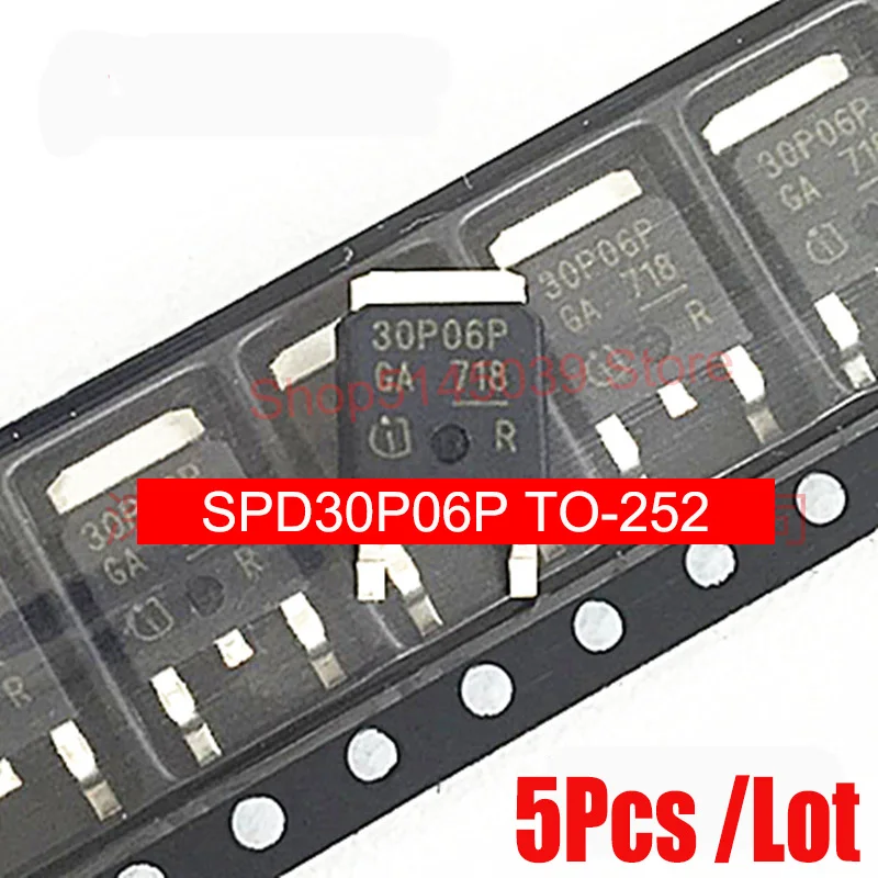 

(5piece) SPD30P06P 30P06P / AP15T15GH 15T15GH / PC015BD / IPD60R360P 60R360P / TJ15P04M / MJD127T4G J127G MOS TO-252