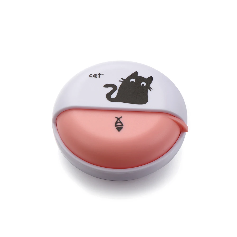 1pcs Headphone Cable Box Round Headphone Storage Box Rotating Cover Earphone Container Home Accessories Cute Data Line Box Case