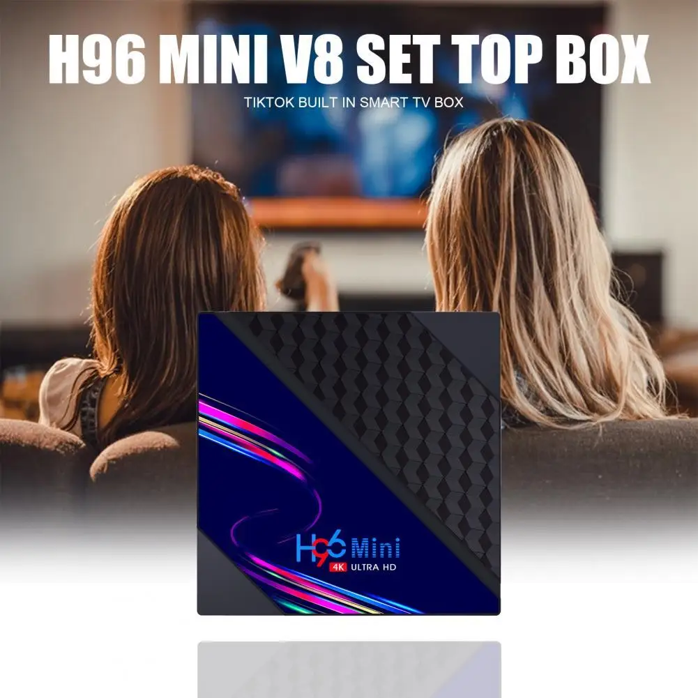 

H96 Mini V8 Media Streamer Box RK3228A Built in for 1GB RAM 8GB ROM Mini Smart 4K TV Set Box for Living Room