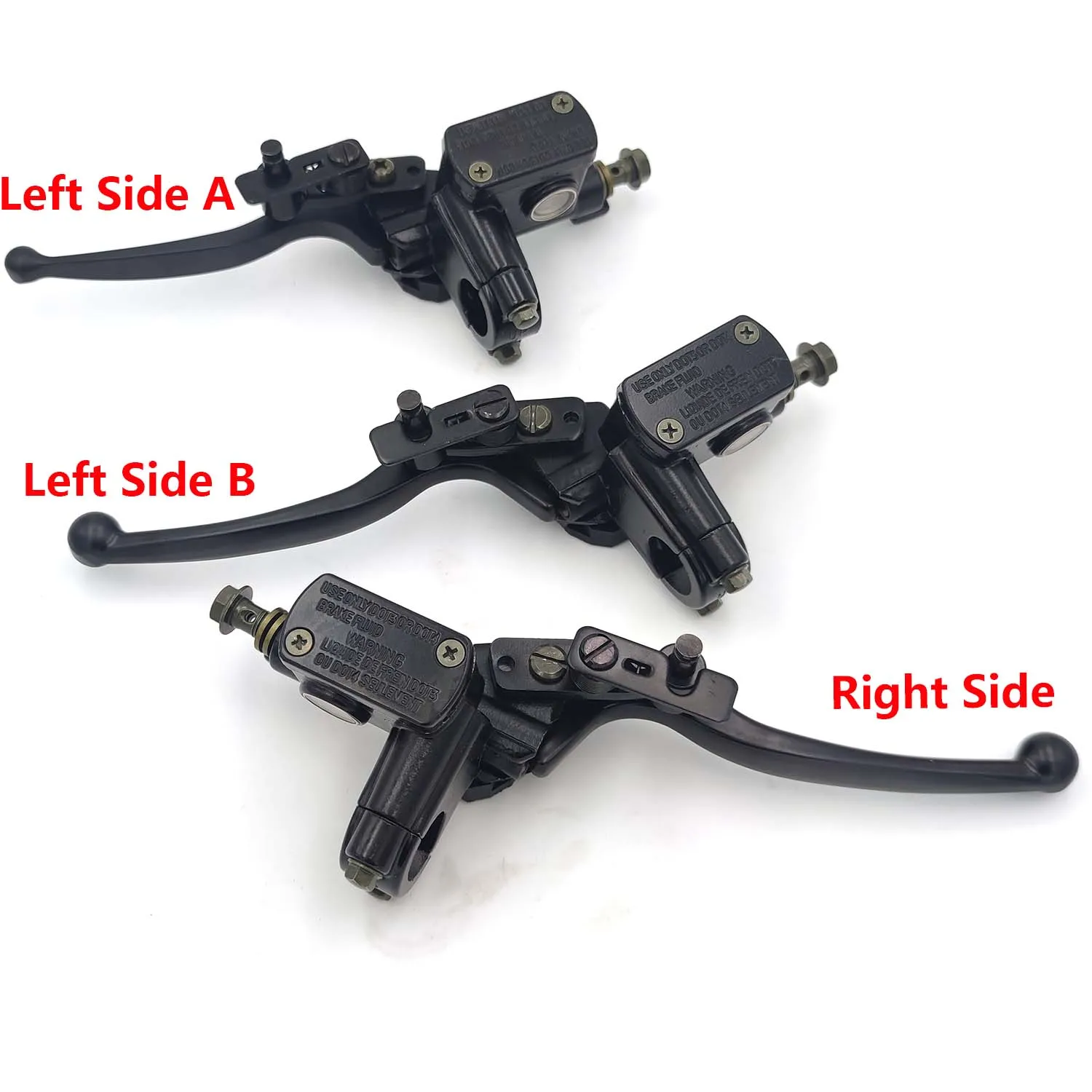 1pcs Left / Rgiht Brake Pump 7/8 inch Quad Bike ATV Front Right Brake Master Cylinder Lever Pump 50cc 110cc 150cc