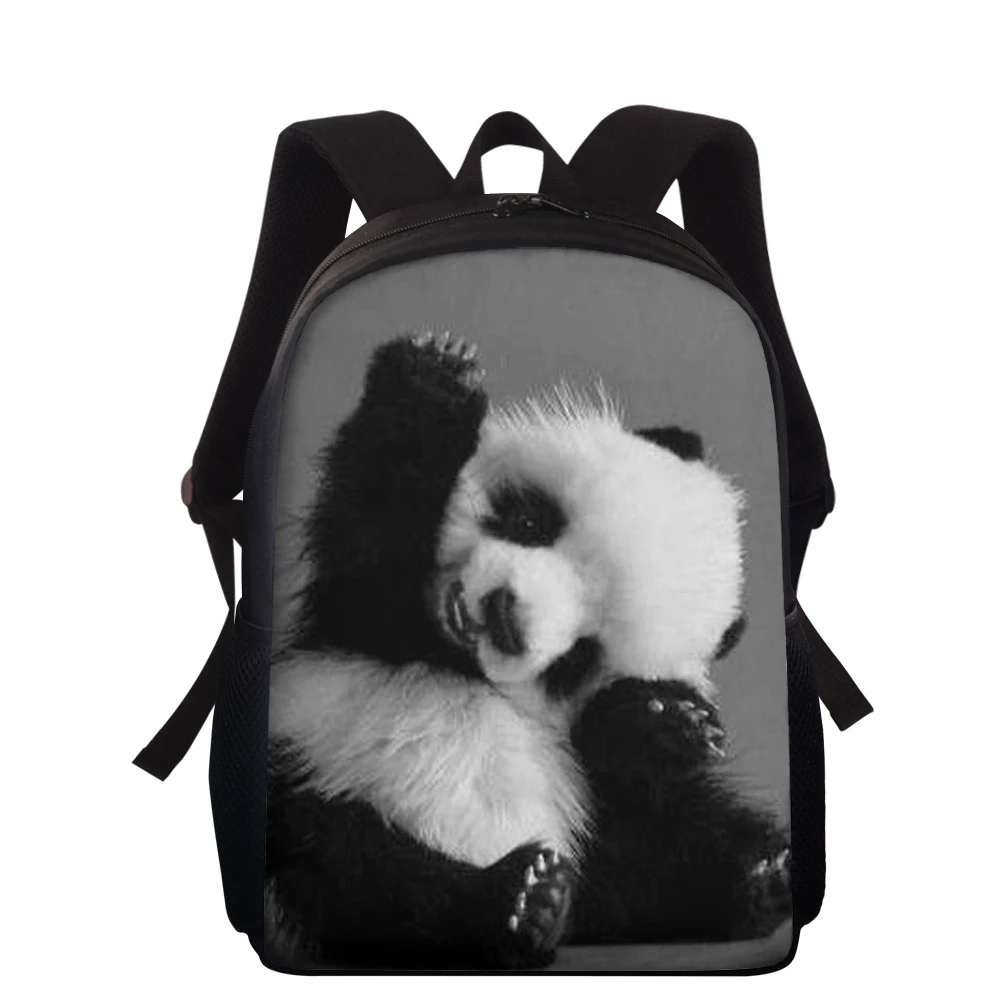 

Cute Panda Print 15" Children School Bags For Girls Boys Kindergarten Backpack Kids Bag Bookbag Student Book Bag Schoolbag