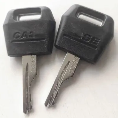 

2pc KEY For Case IH Tractor Starter Ignition Key 1964831C2 D250 Qty. (2)- New 1964831C2 For 2344, 2366, 2377, 2388, 2577, 2588