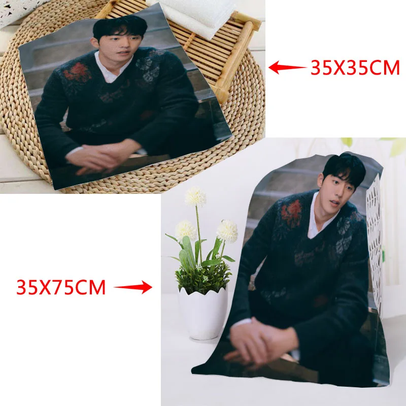 Custom Nam-Joo-Hyuk 35x75cm Face Towels Facecloth Microfiber Washcloth Quick drying Sports Towel