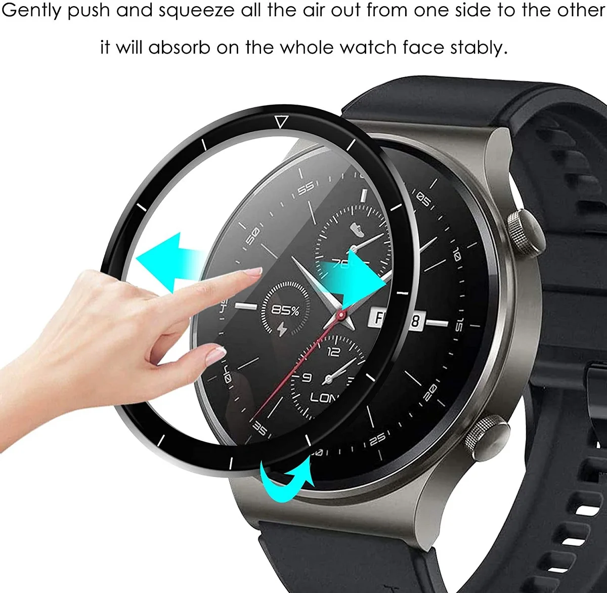 Protective Film For Huawei GT 2 Pro Smartwatch Scratch Proof Screen Protector 3D Curved Soft Edge Full Coverage Film Accessories