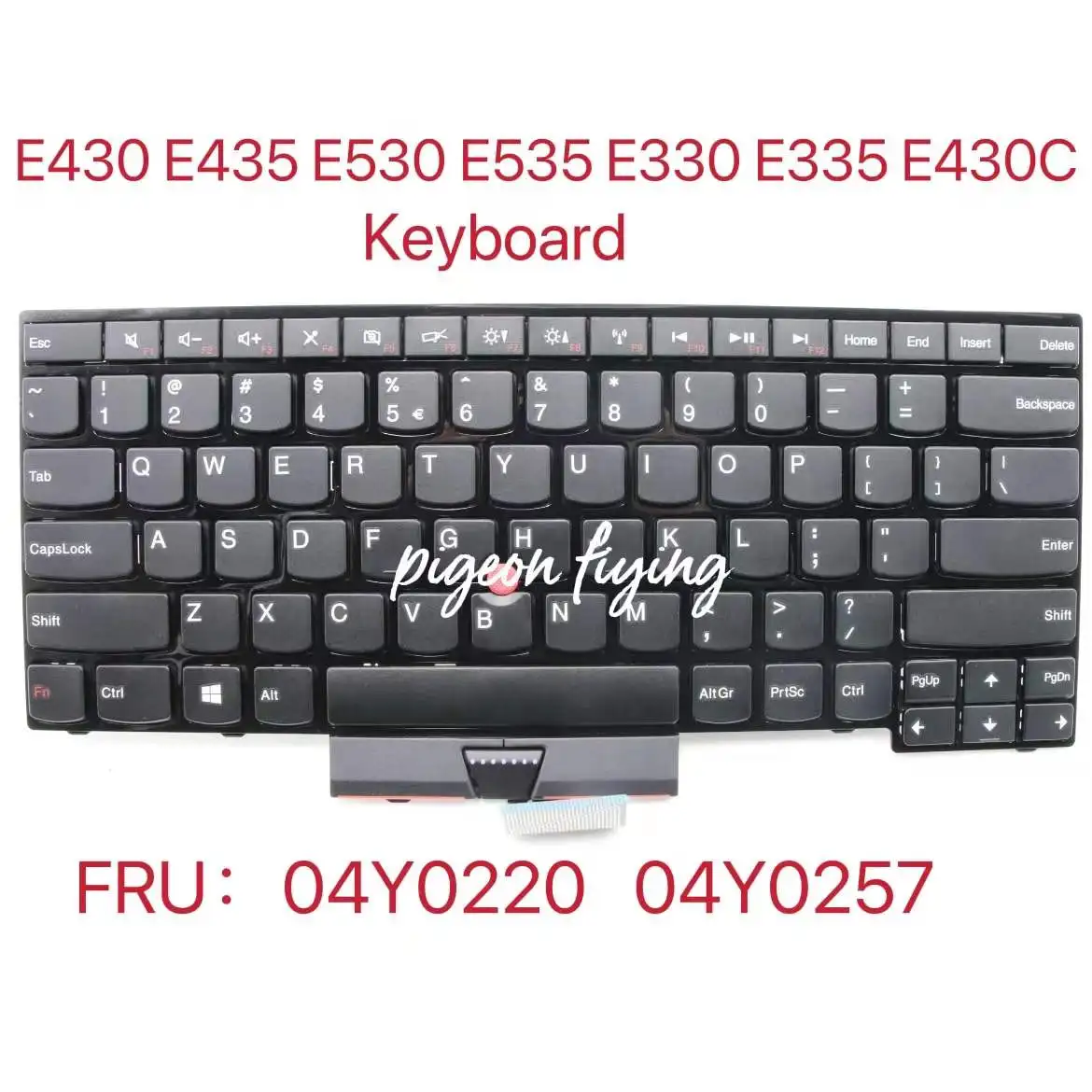 For Lenovo Thinkpad  E430 E435 E530 E535 E330 E335 E430C Computer English Keyboard FRU 04Y0220 04Y0257