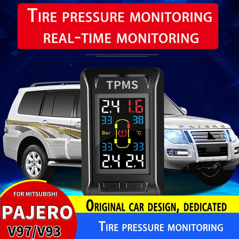 

2004~2020 For Mitsubishi Pajero V97V93V87V73 Tire Pressure Monitor Systems Intelligent Shogun Tire Temperature Detection