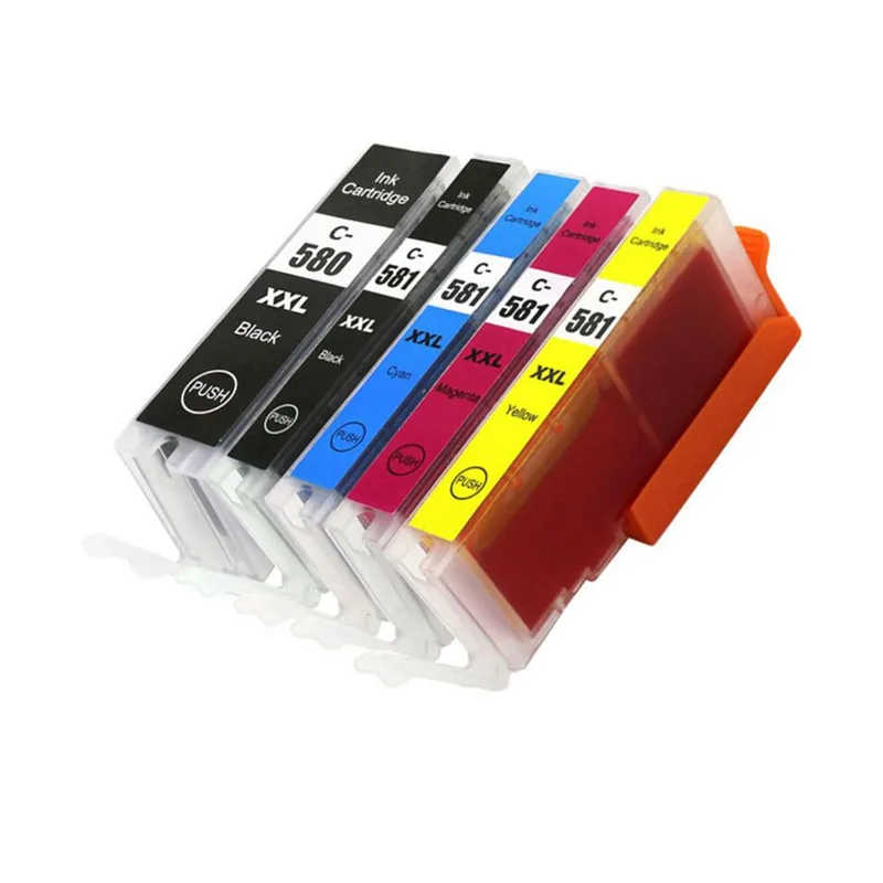 PGI580 Ink Cartridge PGI 580 CLI 581 XXL for Canon Pixma TR7550 TR8550 TS6150 TS6151 TS8150 TS8151 TS8152 TS9150 TS9155