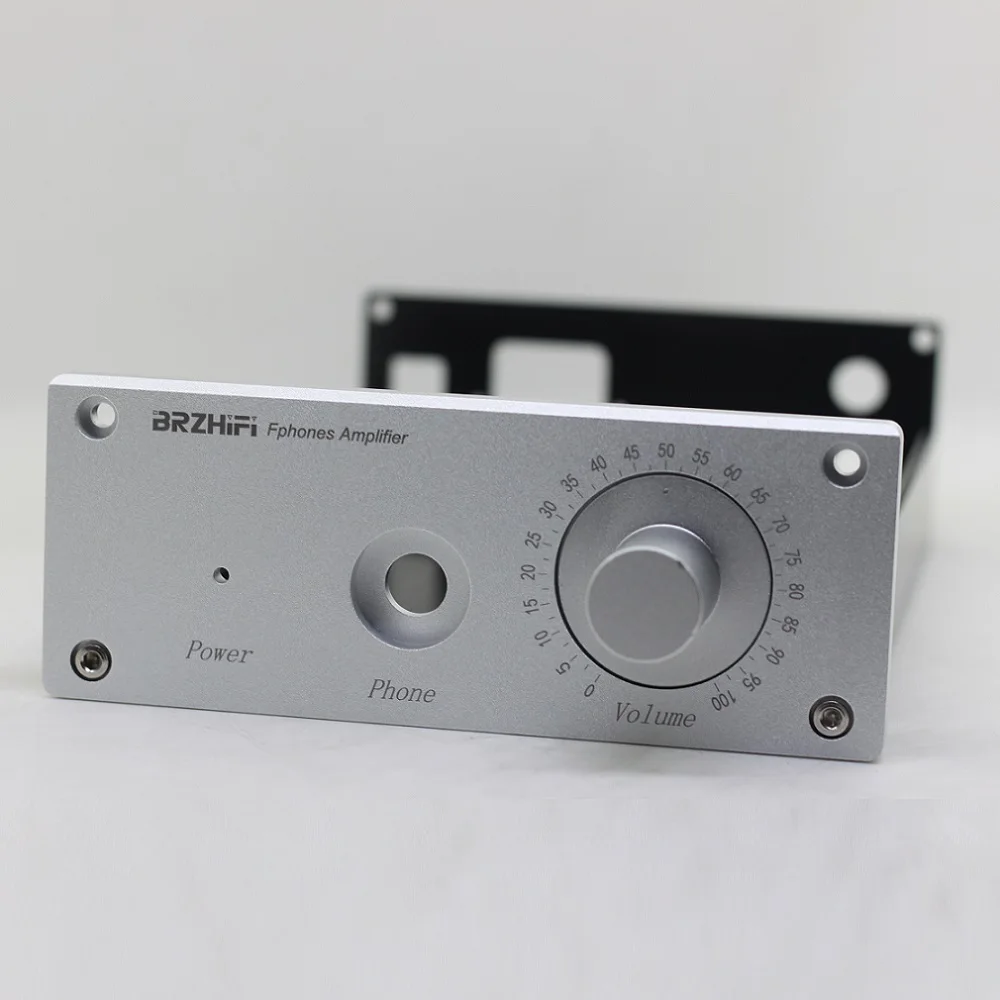 Headphone Amp Chassis DIY Anodized Aluminum PSU Earphone Case Hifi Audio Enclosure Amplifier Housing Hi-End Shell W155 H60 L241