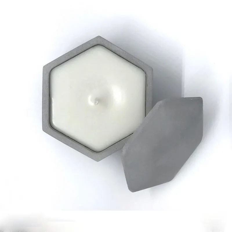 Candle Vessel Concrete Molds Round Jar, Wax Box, Jewelry Containers, Silicone Molds for Cement and Plaster, Storage Box Molds