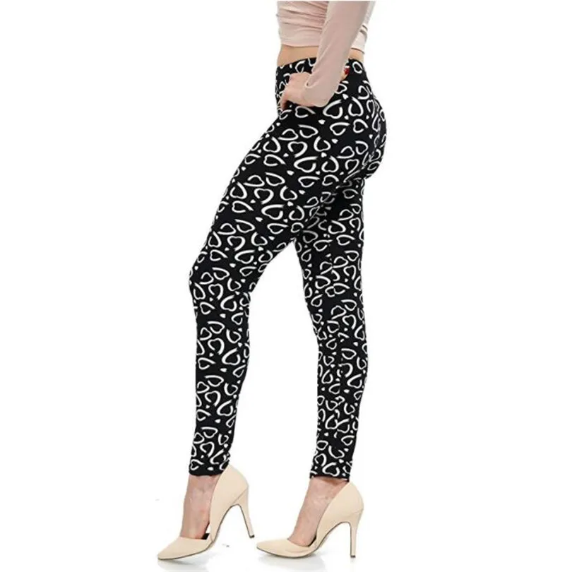 Visnxgi Vrouwen Leggings Hoge Taille Dot Fitness Leggins Mujer Hoge Stretch Sportkleding Dames Polyester Casual Gedrukt Patroon Broek