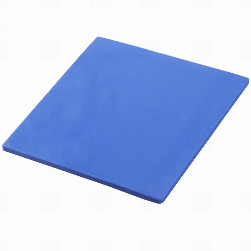 8pcs 100x100x1mm 0.5mm 1.5mm 2mm 2.5mm 3mm 4mm 5mm Blue White Green Pink CPU Heatsink Cooling Conductive Silicone Thermal Pad