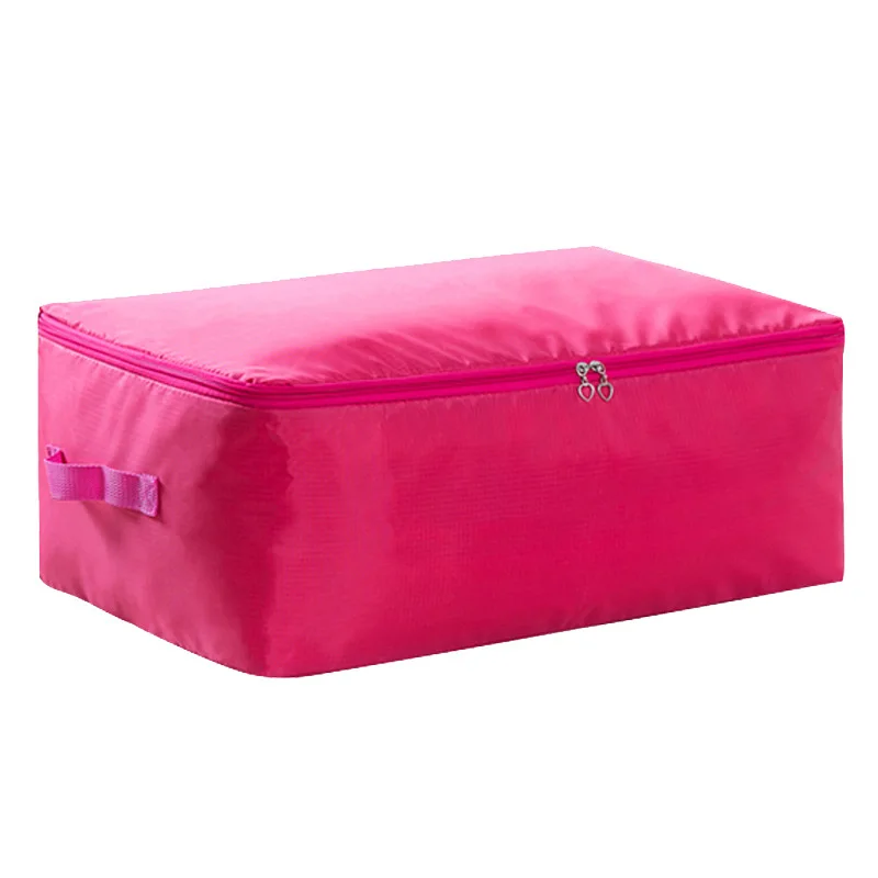 Saco de armazenamento de cor quente dobrável roupas organizador de armazenamento respirável roupa de cama item caixa de embalagem saco de armário à prova dwaterproof água para colchas