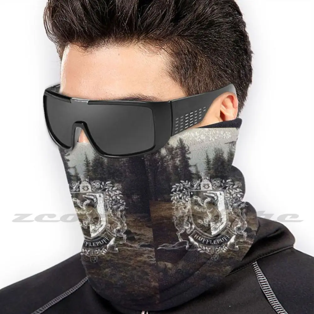 Pattern Hufflepuff Lover Mask Cloth Reusable Print Filter Washable Pattern Quidditch Hufflepuff Lover