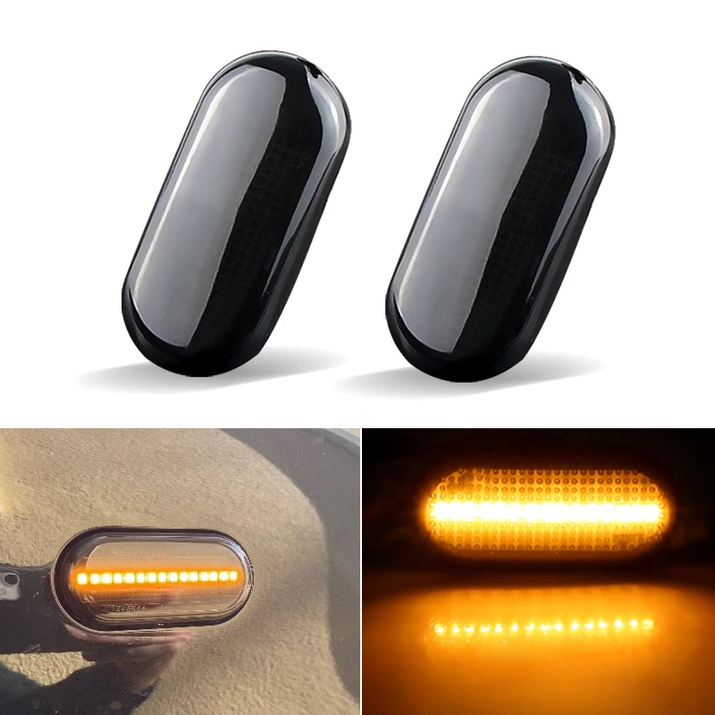 For Opel MOVANO VIVARO Nissan INTERSTAR PRIMASTAR KUBISTAR Smart FORTWO Led Side Marker Turn Signal Light For Renault Canbus 12V