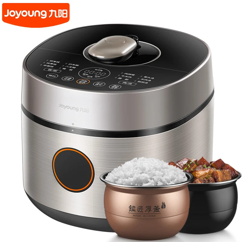 

Joyoung Electric Pressure Cooker Household Multifunction Rice Cooker 5L 24H Appointment Timing Kitchen Appliances For 4-8 People