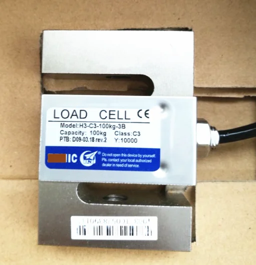 

Electrical Measurement H3-C3-25KG-3B H3-C3-50KG-3B H3-C3-100KG-3B H3-C3-150KG-3B S-type Load Cell