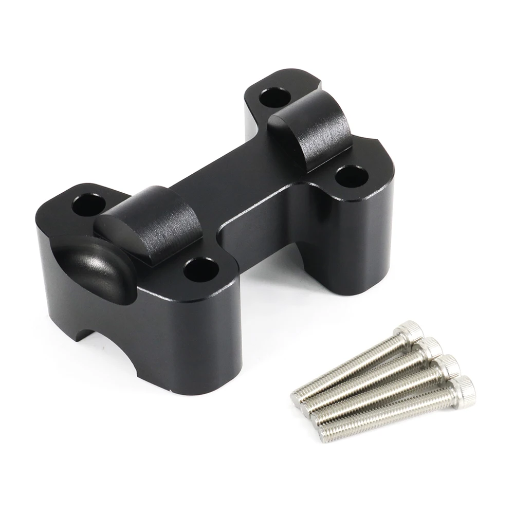 Motorcycle CNC Handlebar Mount Riser Clamp Fit For Ducati Monster 659 696 795 1100 2009-2016 1.5\