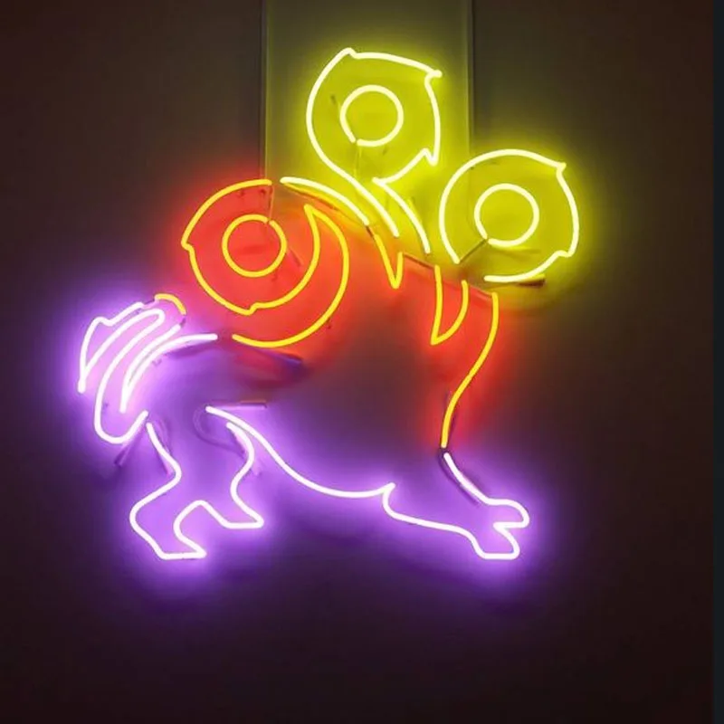 

Decorative Light Custom LOGO Neon Light Home Beer Decor Accessory Hotel Beer light Enseigne Lumineuse Handmade Real Glass Tube