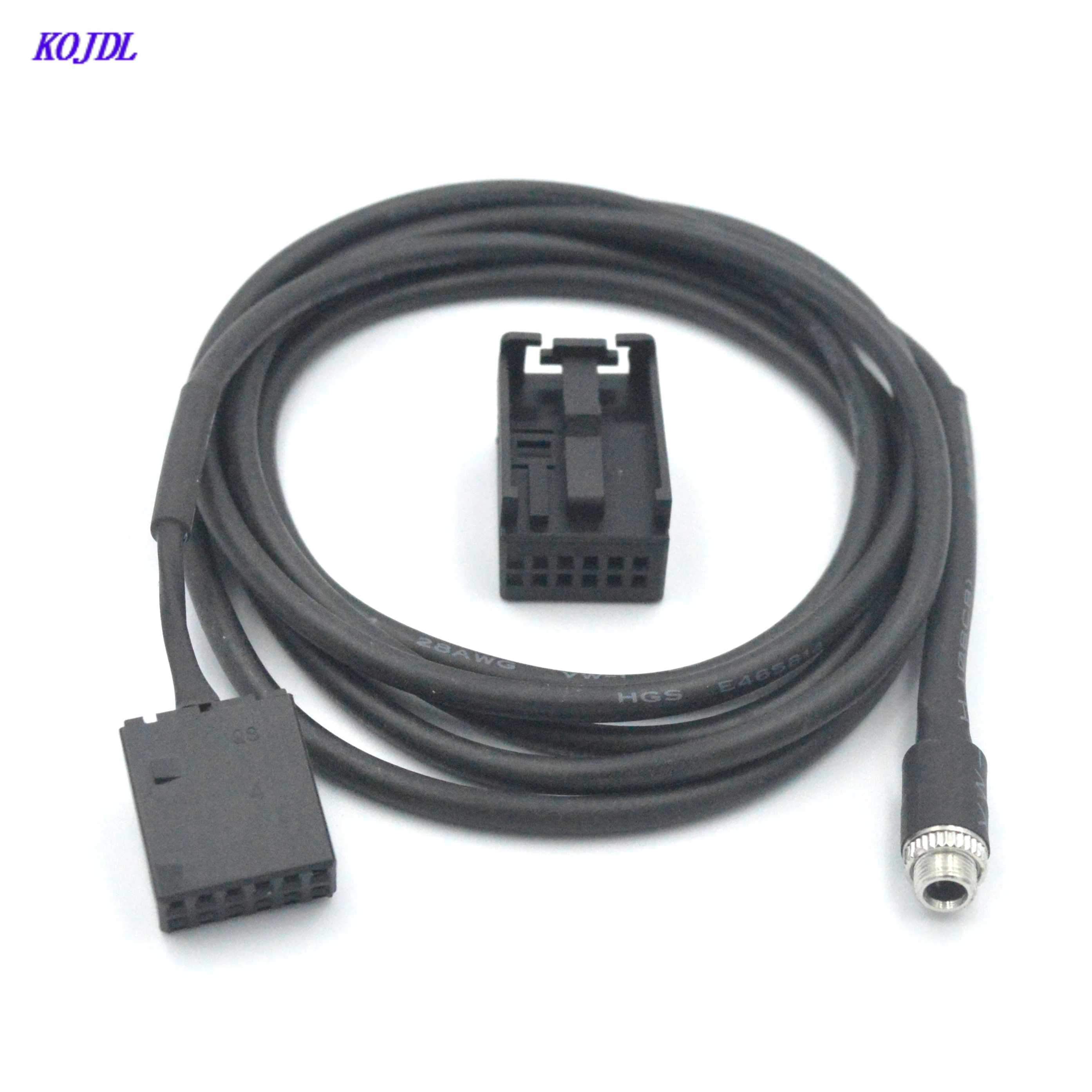 3.5MM Car AUX Cable Adapter 12pin Audio Connecror Cable For BMW Z4 E83 E85 E86 X3 X5 MINI For Mobile Phone MP3 CD Player AUX