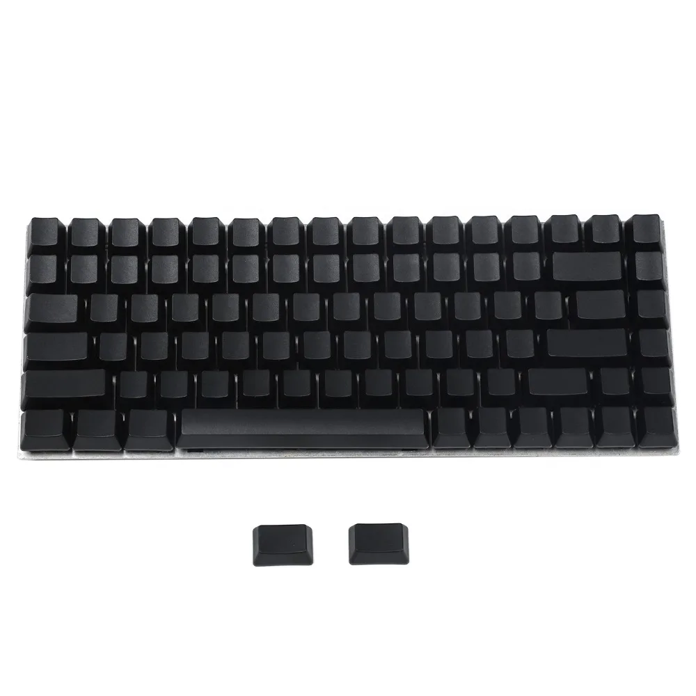 OEM 75% 84  Keycap Thick PBT 84 68 64 Blank GK64 Keycaps For Mechanical Keyboard Keycool GK68X GK68XS 65% KBD75 Tofu65 Laptop