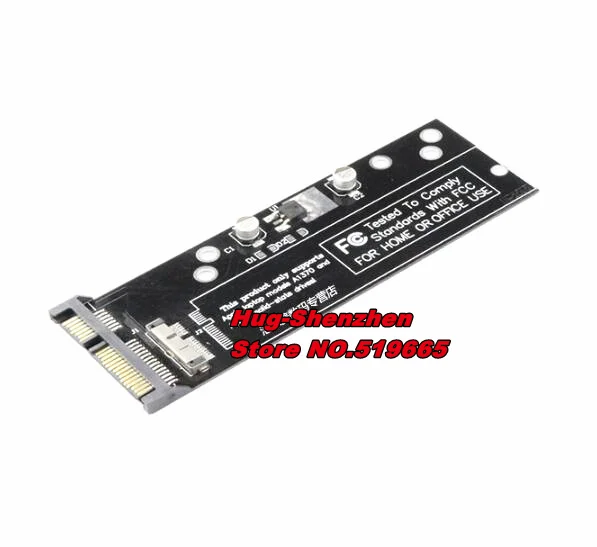 High Quality 12+6pin SSD Hard Disk Converter Adapter for 2011 2010 APPLE AIR A1369 A1370 A1375 A1377MC965 MC969