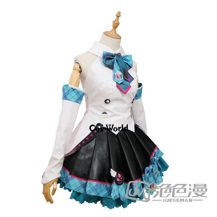 2017 Miku MAGICAL MIRAI Dress Uniform Outfit Anime Customize Cosplay Costumes