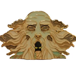Salazhar Chamber of Secrets Brooch mysterious basement enamel pin Harry inspired jewelry