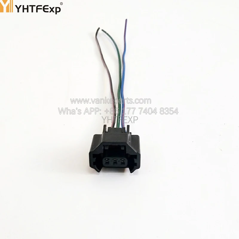 HITACHI EXCAVATOR ZX200-1 LOWER PRESSURE SENSOR PLUG 3 WIRES HIGH QUALITY