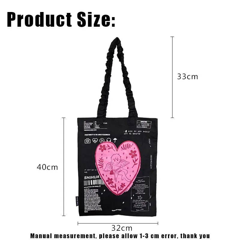 Youda Women Canvas Shopping Bag Female Canvas Cloth Shoulder Bags Eco Handbag Tote Reusable Grocery Shopper Students Book Pack