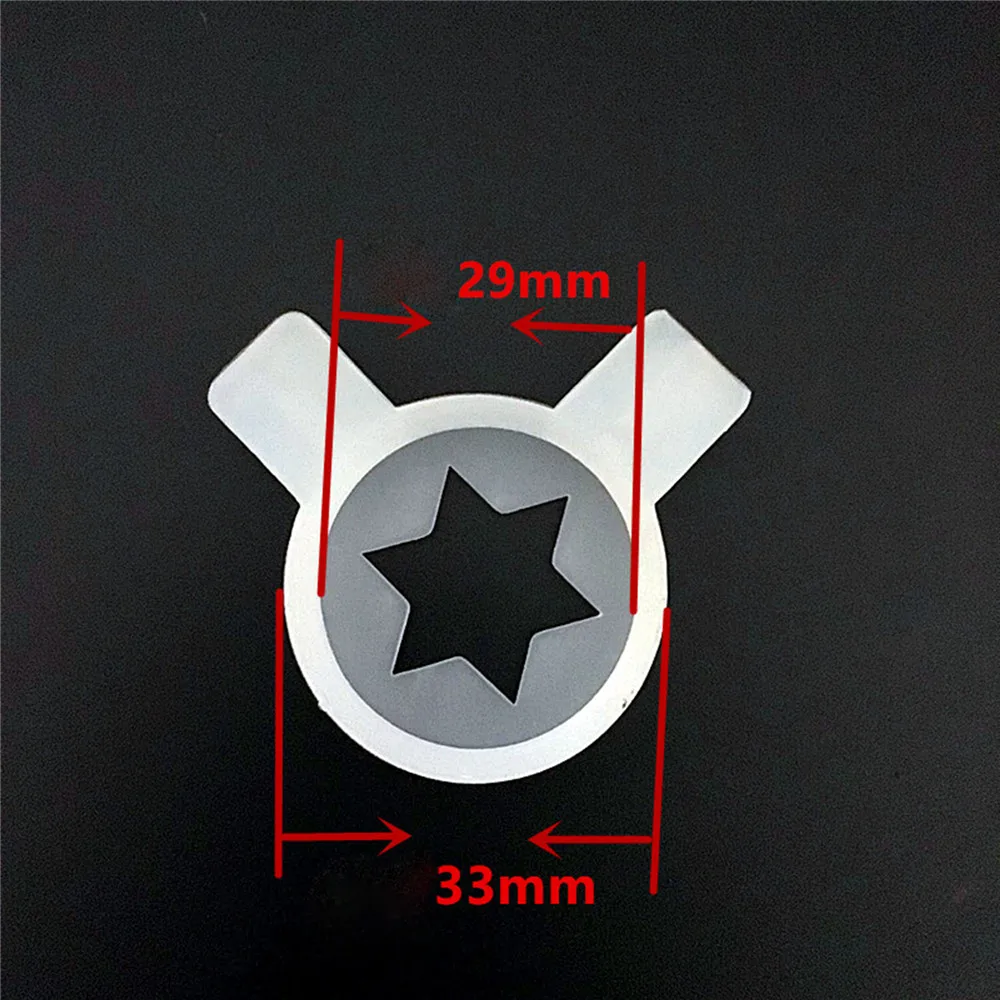 9 قطعة 33 مللي متر يتوهم النمذجة الآيس كريم آلة أجزاء فوهة قطع الغيار القطر الداخلي 29 مللي متر النمذجة قبعة ل ليكون