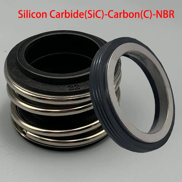 Image of MB1/MG1/109-18/20/25/28/30/32/35/38/40/43 Silicon Hartmetall Carbon NBR Wasser Pumpe Einzigen Spule Frühling Faltenbalg Welle Mechanische Dichtung