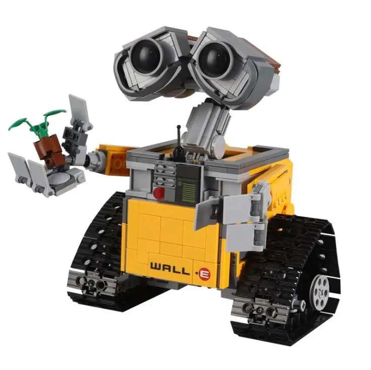 687Pcs WALL E The Robot High-tech DIY Building Blocks Idea electic Figures Model Compatible Educational Toys For Children