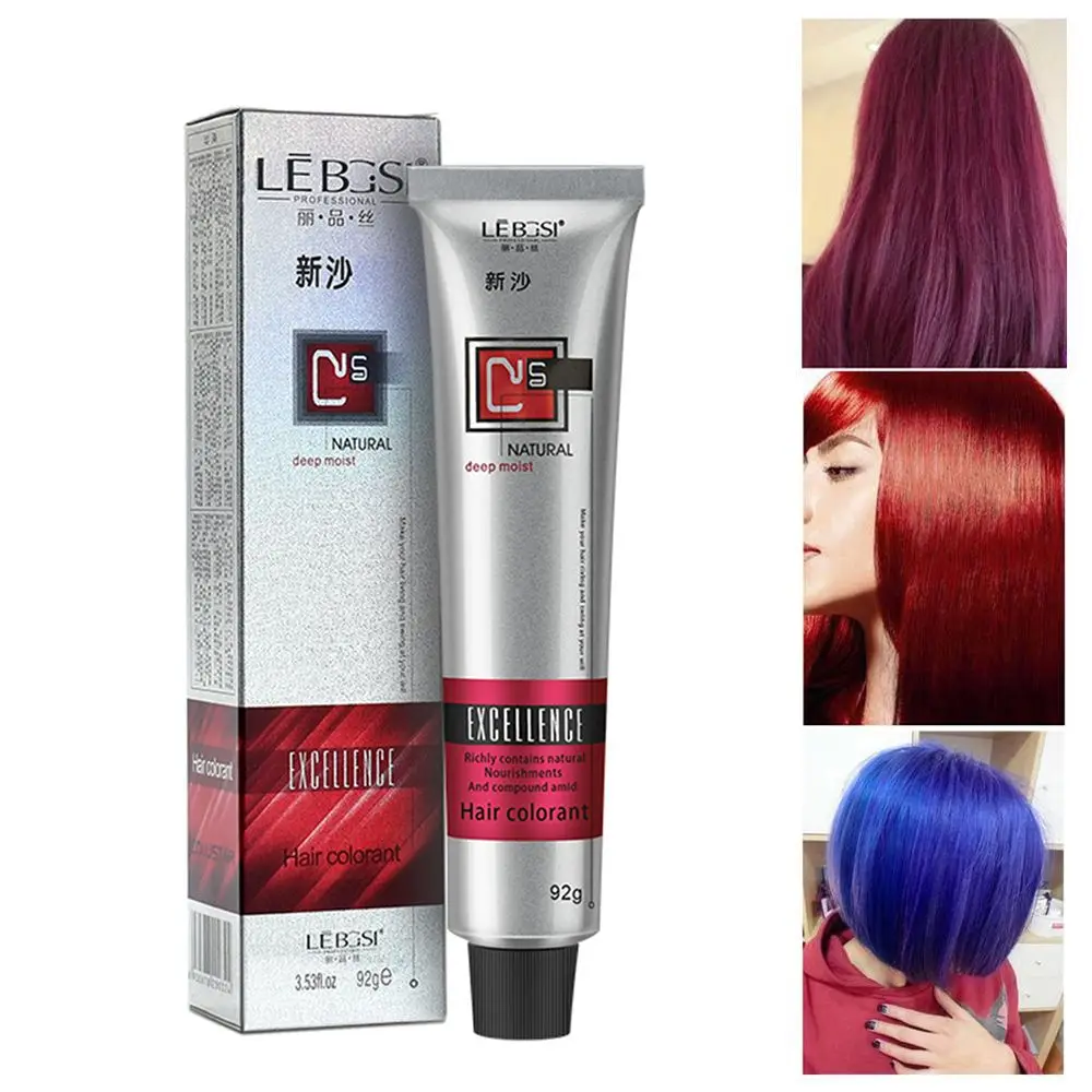 

Natural 92G Men/Women Semi Permanent Hair Care Styling Tools Hair Dye Tint Hair Coloring Cream
