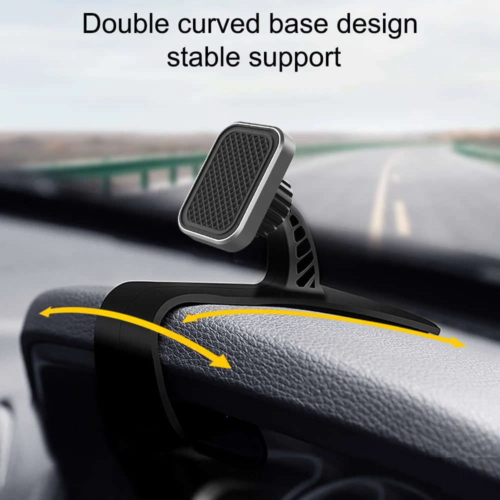 XMXCZKJ Magnet For Phone Car Holder Universal Car Dashboard Cell Phone GPS Mount Holder Stand Anti-skid HUD Design Phone Holder