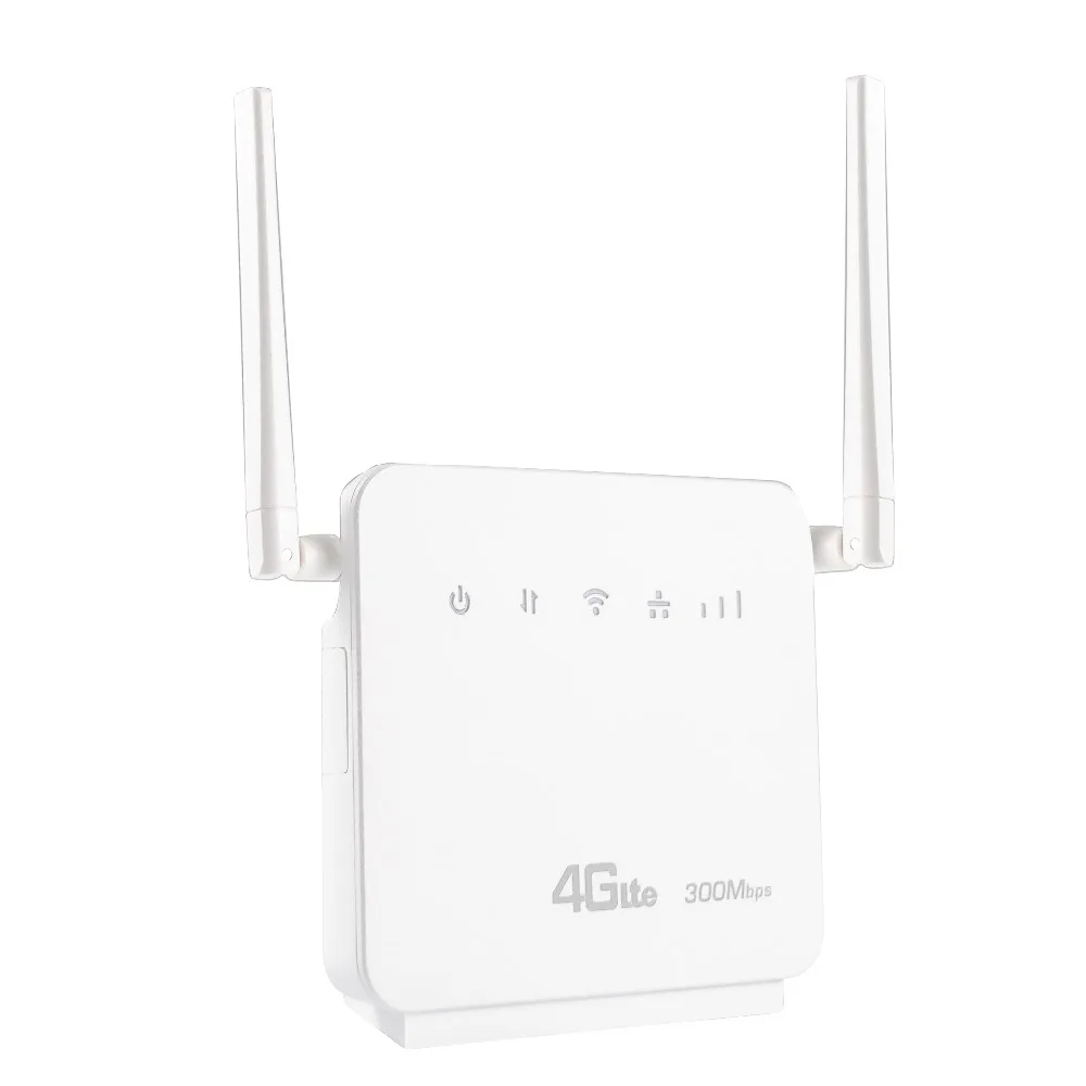 

4G cpe router 300Mbps Wifi Routers 4G LTE Mobile Router with LAN/WAN Port Support SIM card and Europe/Asia/Middle East/Africa