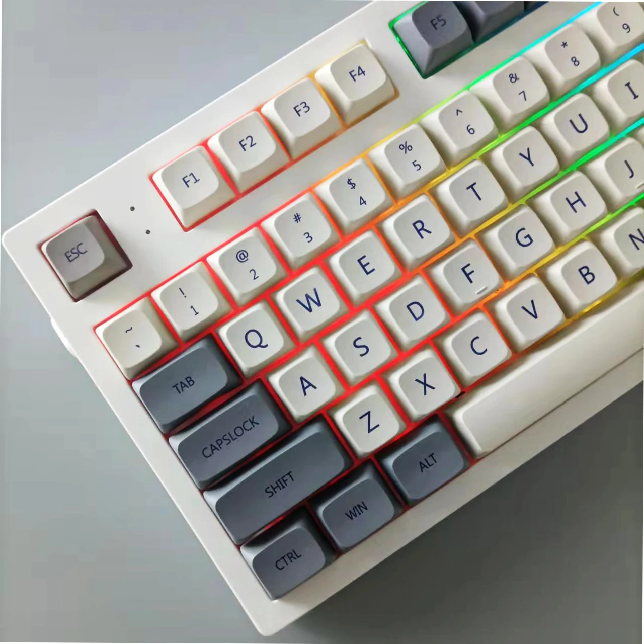 

【Skyline】Original New 126 Key Enlightenment Keycap Rocket Version XDA Height PBT Sublimation for Mechanical Keyboard