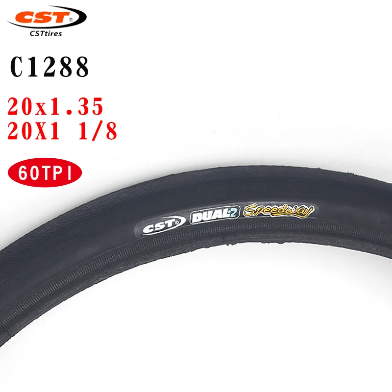 CST Bicycle tires 20inch Color tire C1288 20*1.35 Bicycle accessories 451 20x1 1/8 small wheel diameter folding bicycle tire