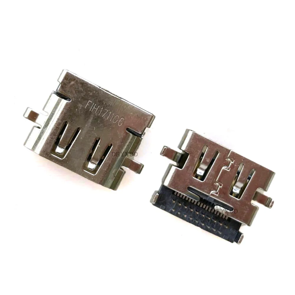 Laptop HDMI-compatibl HD Soquete Power Jack 19Pin Pino Deouro Connector for Lenovo IdeaPad 7000-13 7000-13IKB