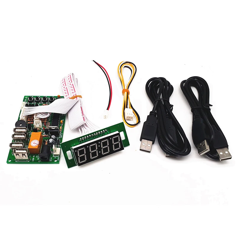 JY-18B coin operated USB timer board time control board with separate display Power Supply for xbox joystick controller