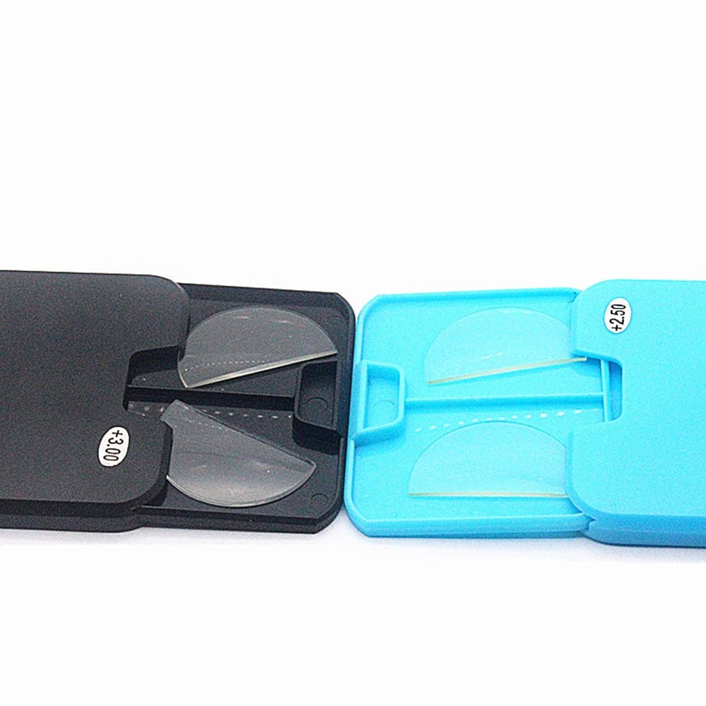 Gafas de lectura bifocales de fuerza ajustable para hombres y mujeres, lentes de presbicia sin brazo TR, aumento, 1,0-3,0, nuevas