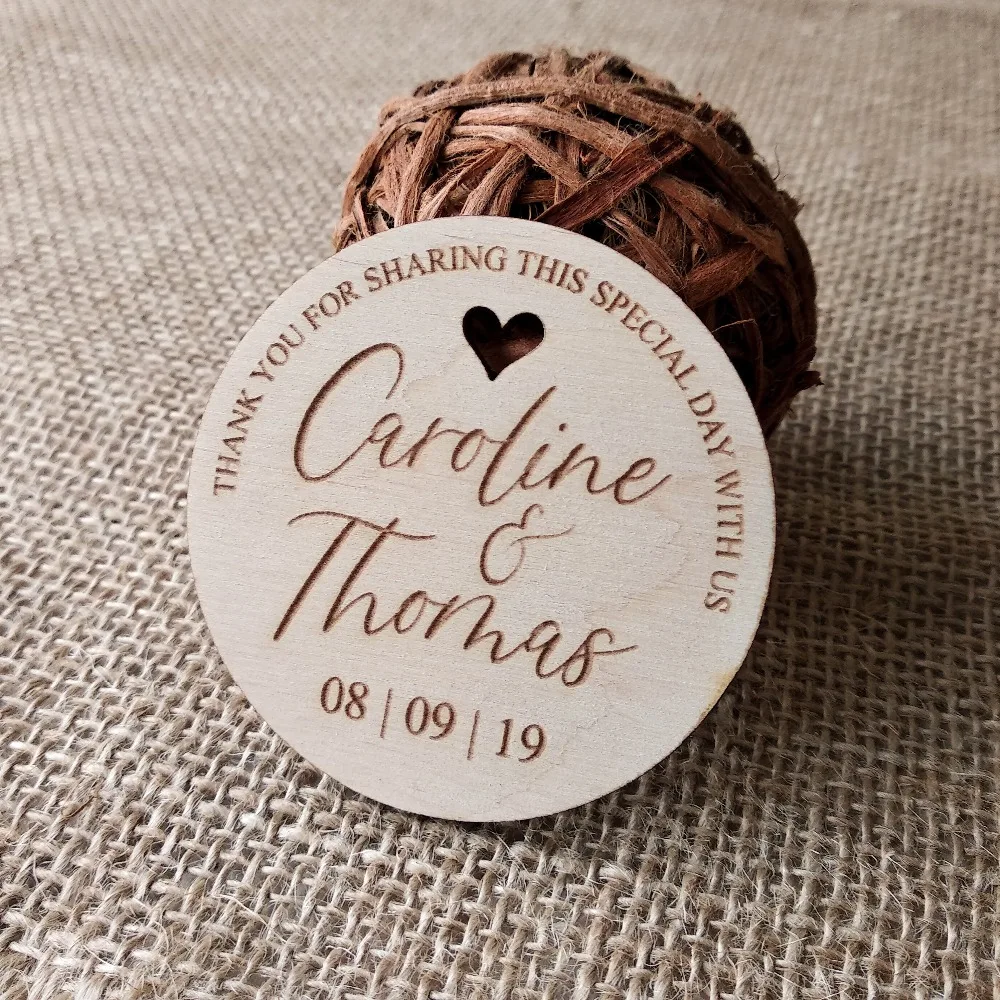 Thank You  Wedding Favor Magnet, Bride, Groom, Gift, Save the Date