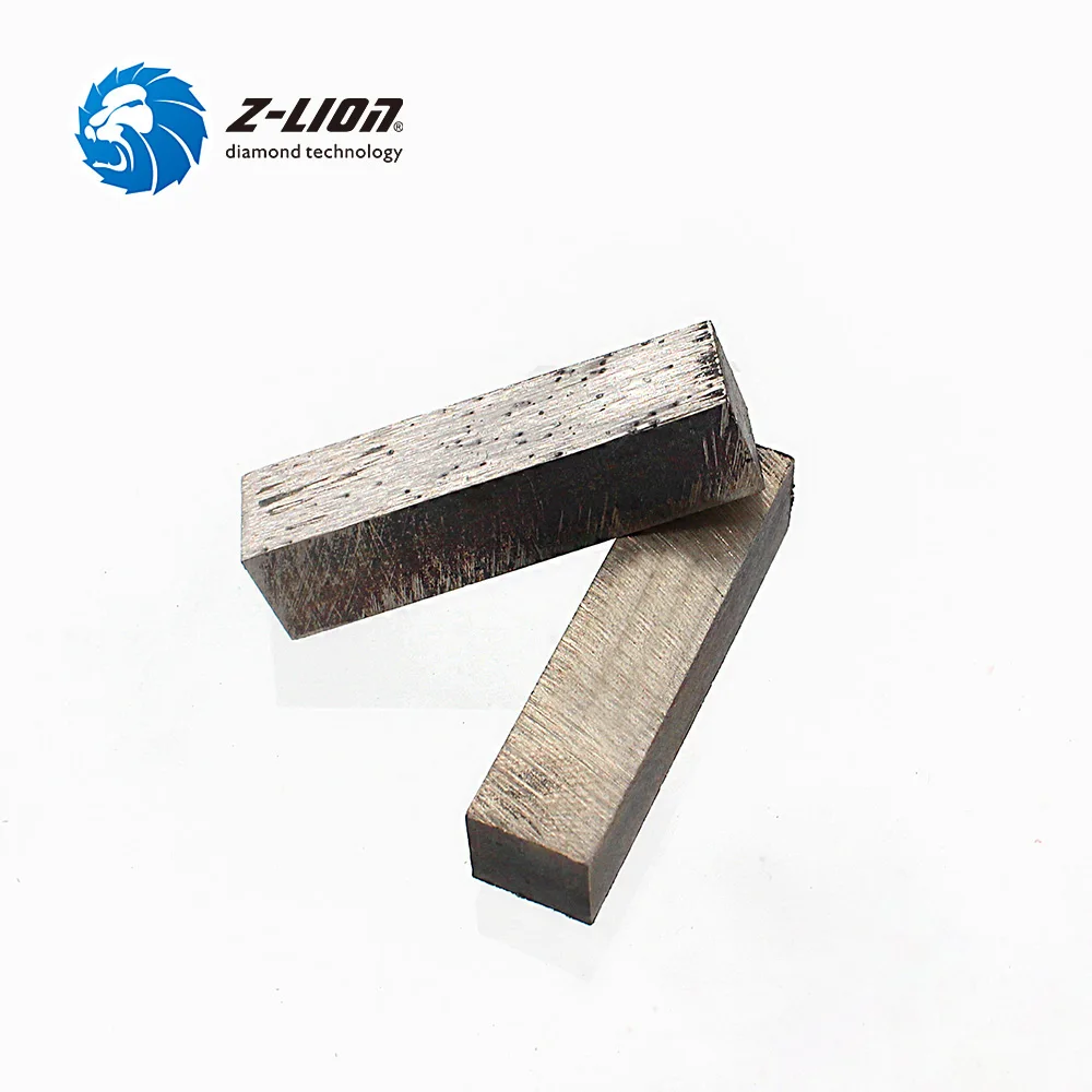 Z-LION 6pcs/Set Diamond Segments 40*10*10mm Grinding Block Granite Marble Stone Surface Sanding Tool Diamond Polishing Segment