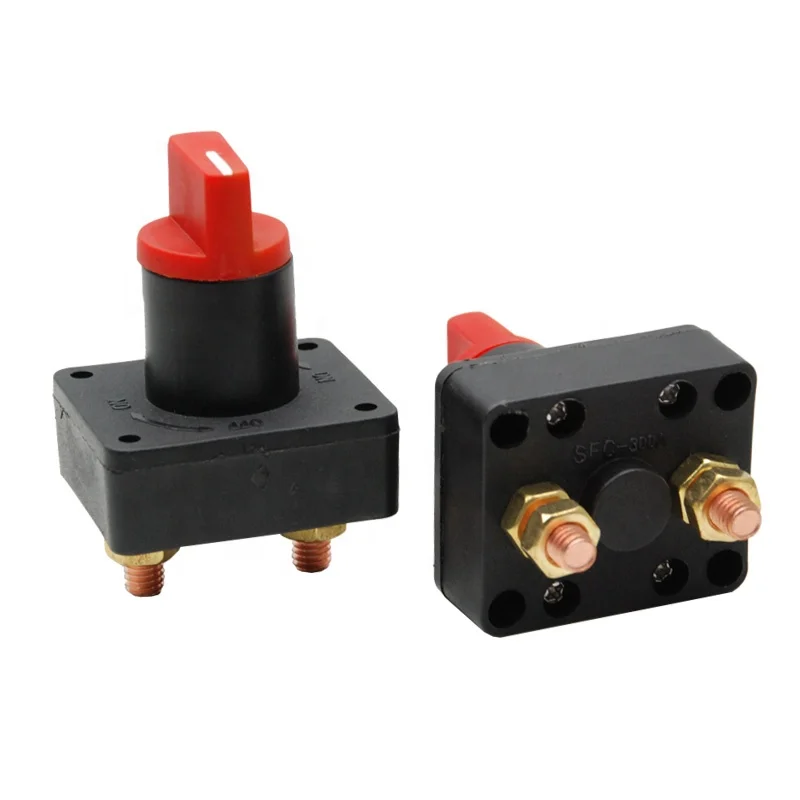 

Mini Portable Waterproof Auto Car Truck Boat Camper 12V 100A Battery Isolator Disconnect Cut Off Switch Battery Cut Off Power