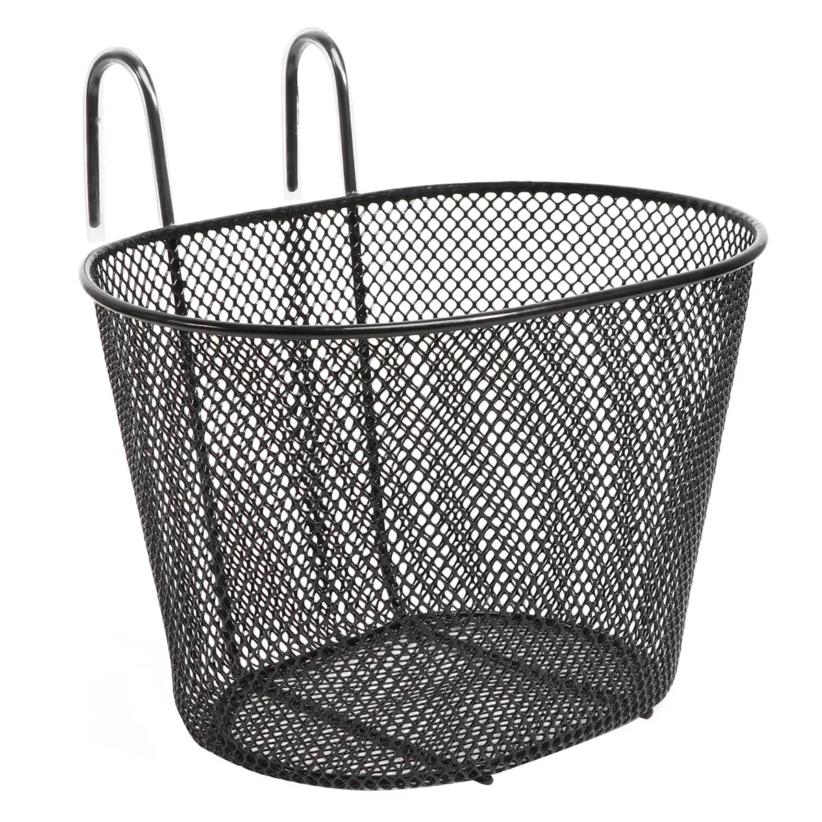 Hook Basket Durable Iron Basket Detachable Hanging Bike Basket Front Handlebar Bike Basket Random Style