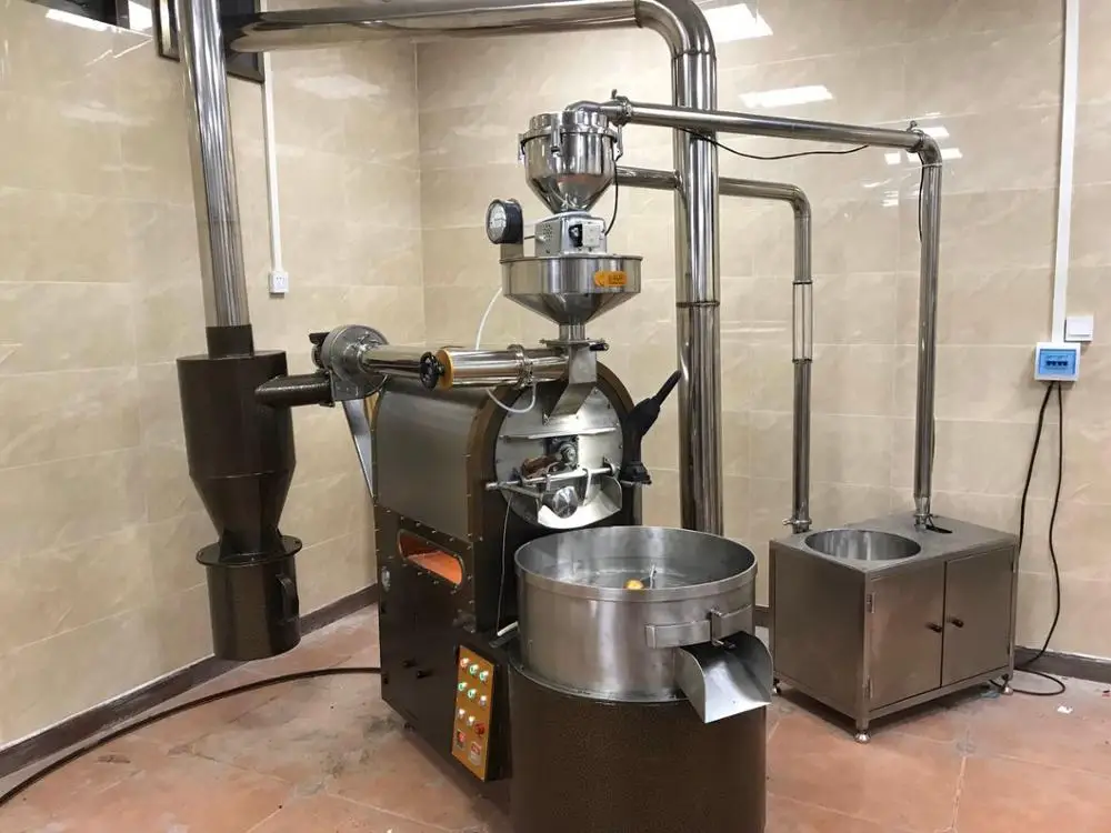 Yue dingfeng torrador de café 6-8kg máquina de torrefação de café torrador de feijão de café grande torrador de feijão de café