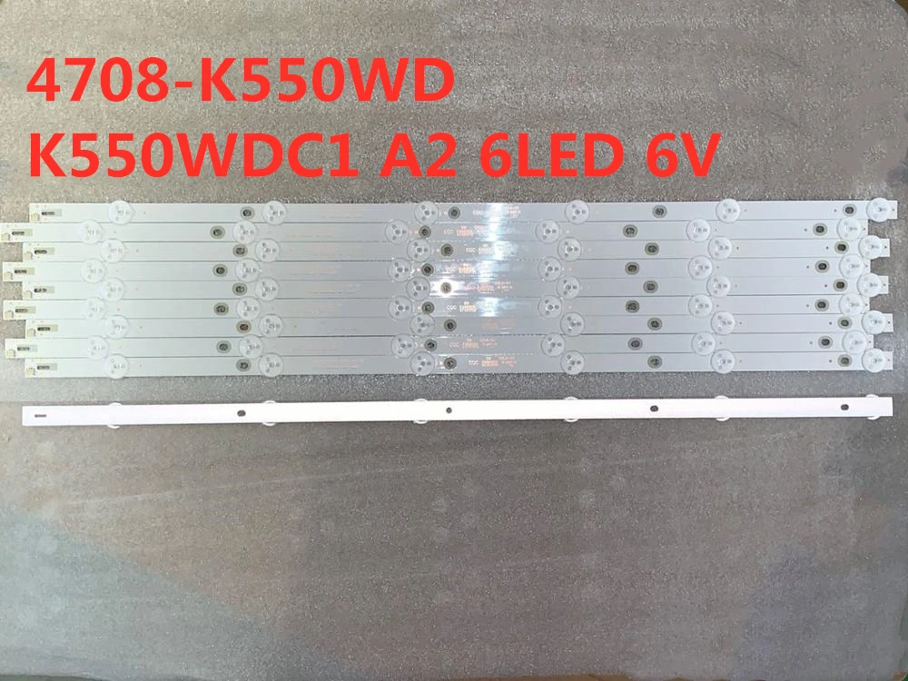 LED backlight strip for 55PUF6092 K550WDC1 A2 4708-K550WD-A2113N01 K55WDC-A1113N01 471R1P79