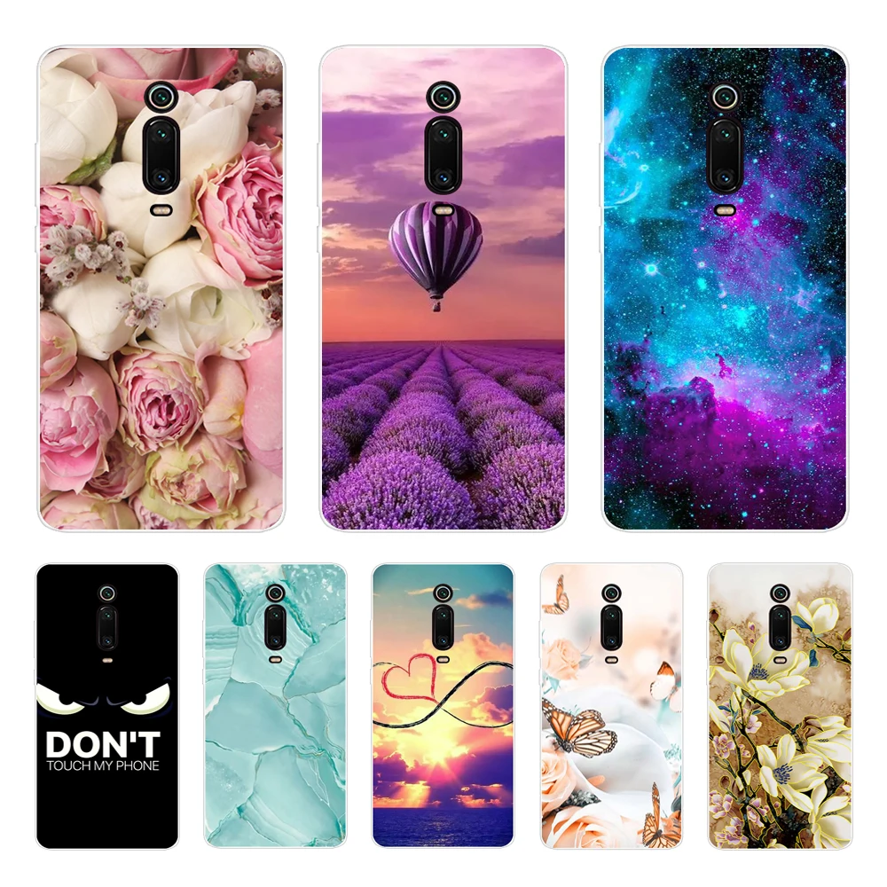 For Xiaomi Mi 9T Case Mi9T Pro Cute Patterned Soft Silicone Slim Back Cover For Xiomi Xiaomi Mi 9T Pro 9 T 9TPro Phone Cases