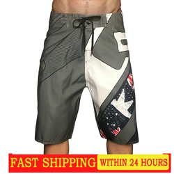 Nuovi pantaloncini da uomo di spedizione gratuita costume da bagno ad asciugatura rapida costume da bagno da uomo pantaloncini da spiaggia da surf pantaloni da uomo casual in vacanza Bermuda