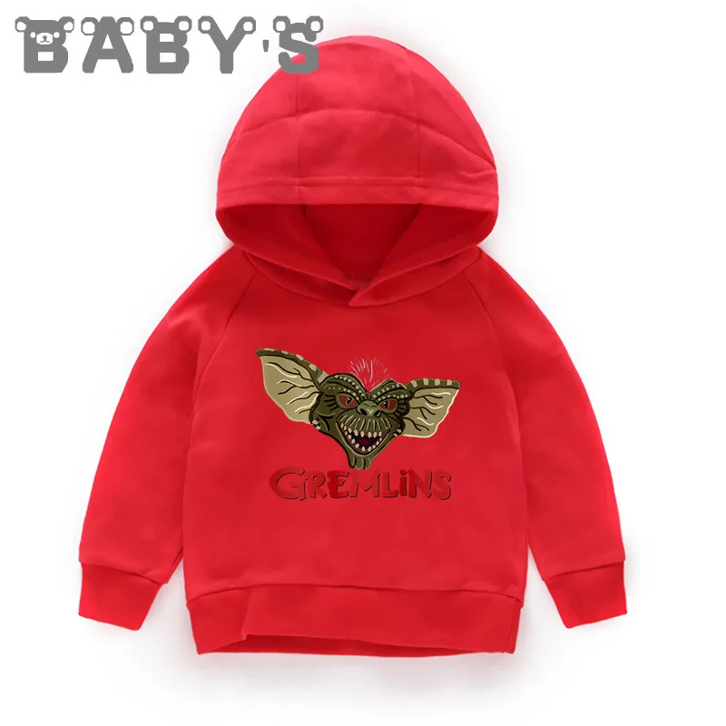 Children Hooded Hoodies Kids Gremlins Gizmo Cartoon Sweatshirts Toddler Baby Pullover Tops Girls Boys Autumn Clothes,KMT5170