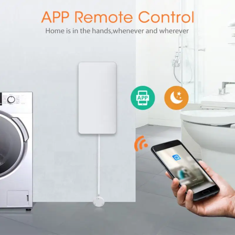 Zigbee Tuya Smart Water Leak Sensor Water Flood Detector Water Leakage Alarm Overflow Remote Alarm Home Secure Control System